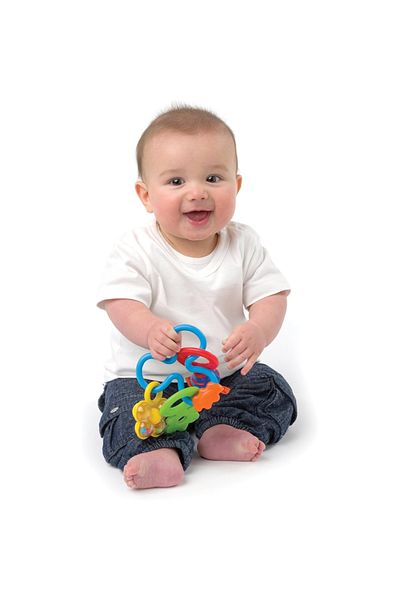 Playgro Twirly Whirl Rattle, teething toy