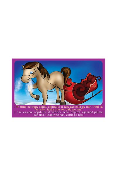 JUCARII VORBARETE Breathing exercises - fun educational program - speech therapy kit