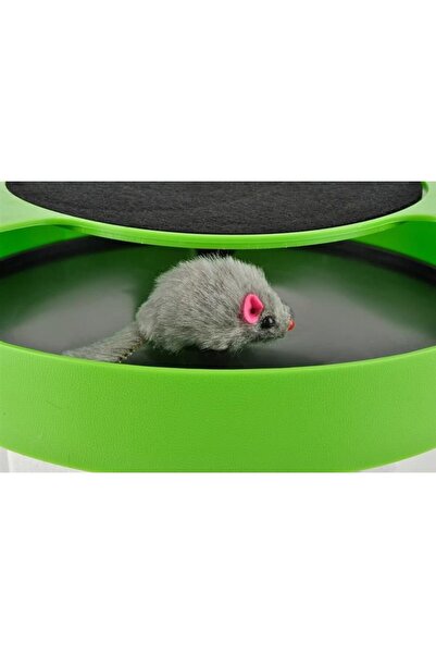 ideal STORE Interactive Cat Toy The Playful Little Mouse, Dimensions 25 x 6.5 cm, Scratching Post