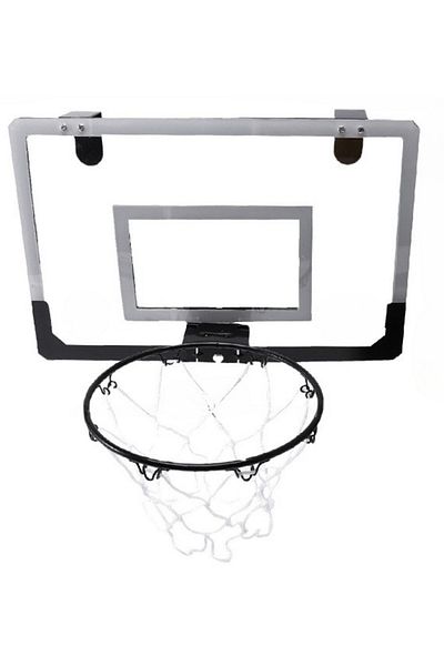 ideal STORE Cos de Baschet pentru Copii Shot Basketball idealSTORE, Include Pompa de umflat, Minge, Panou Transp