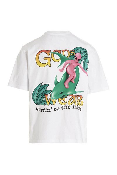 GCDS Tricou Gcds „Surfing Weirdo”