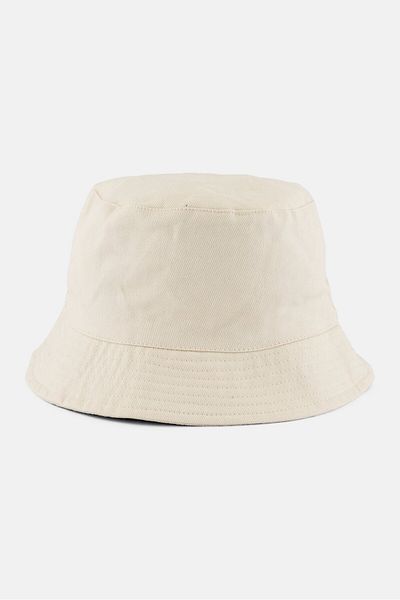 Bebe Women Brand Logo Bucket Hat, Cream