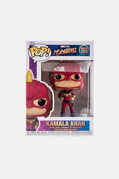 Funko Pop TV Ms Marvel - Kamala Khan 1078 Bobble Head