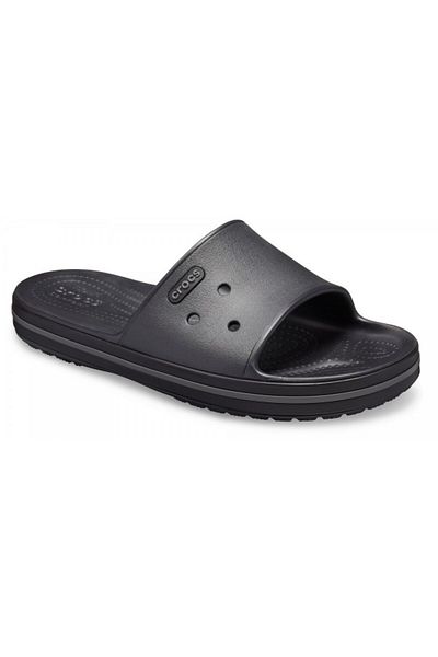 Crocs Crocband III Slide Slippers 39-40 EU - M7/W9 US Black - Black/Graphite