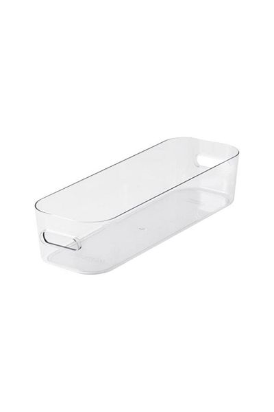 Orthex SmartStore Compact Clear Slim Storage Box, 29.1x 9.4x6.1 cm