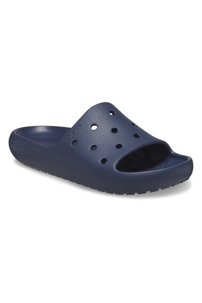 Crocs Classic Slide V2 Slippers 38-39 EU - M6/W8 US Blue - Navy