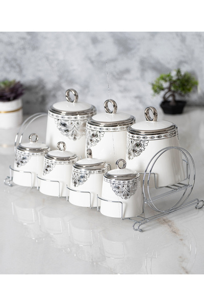 ACAR Astar 8 Piece Spice Set - Silver