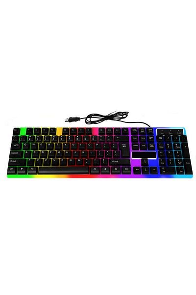 ideal STORE BlackHawk IdealStore Gaming Keyboard, Surface is 42.5 cm long and 13 cm wide, cable