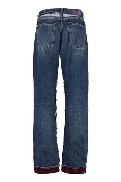 Maison Margiela Blugi Maison Margiela cu 5 buzunare și croială dreaptă
