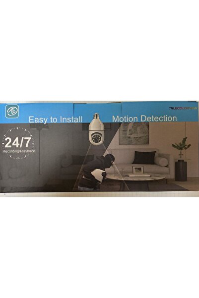 Bolsat O-KAM-4045 Wifi Ampül Kamera 1 Lens Mikrofonlu