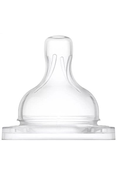 Philips Avent Tetina Anti-colici Philips Avent SCY764/02, +6 luni, debit 4, fara BPA, 2 bucati