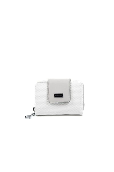 Silver Polo Silver & Polo White - A.Gray Sp935 Women's Wallet & Card Holder