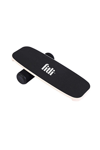 Fitli Placa pentru balans, antrenor de echilibru, Lemn, Negru