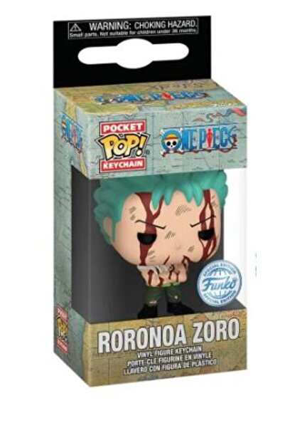 Funko Pocket Pop One Piece - Zoro "nothing Happened" Anahtarlık