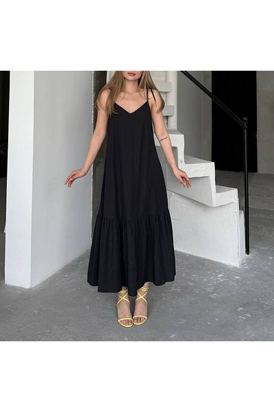 Ecenin Favorileri Το υφασμάτινο φόρεμα Poplin δεν δείχνει εσωτερικά