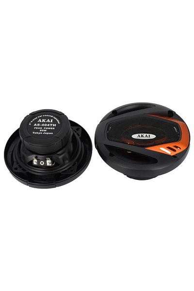 IDL AKAI idealSTORE 4" AS-404TH audio speakers, Size 10cm, Power 80W, coil diameter 25mm, Tweeter 3