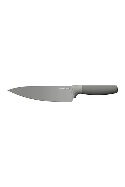 Berghoff Leo Balance Silicone Polyester Coating Body Chef Knife Grey 19cm