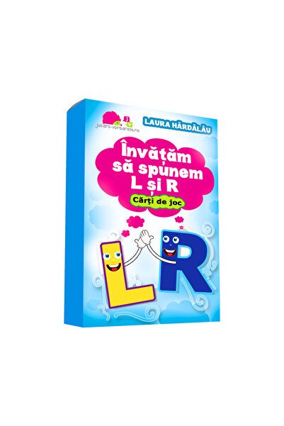 JUCARII VORBARETE Invatam sa spunem L si R - carti de joc