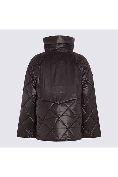 Barbour Jachetă Barbour neagră cu puf