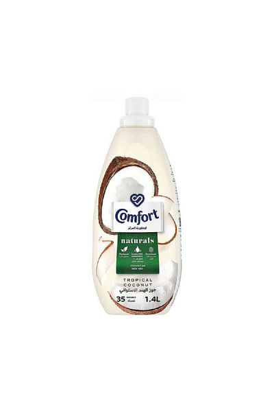 Comfort Plant Based Naturals Tropical Coconut Scent Fabric Softener
