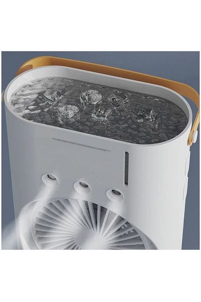 victiny Ventilator de birou portabil cu spray de umidificare și telecomandă