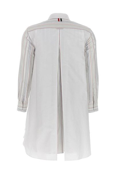 THOM BROWNE Thom Browne Striped Shirt Dress