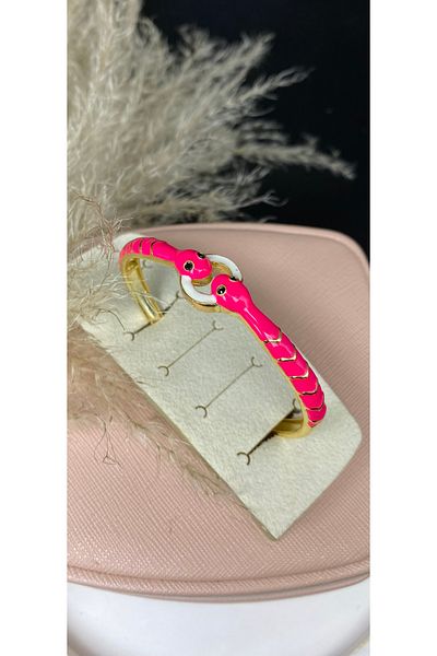 ismim bijuteri Snake Pattern Adjustable Women's Handcuffs