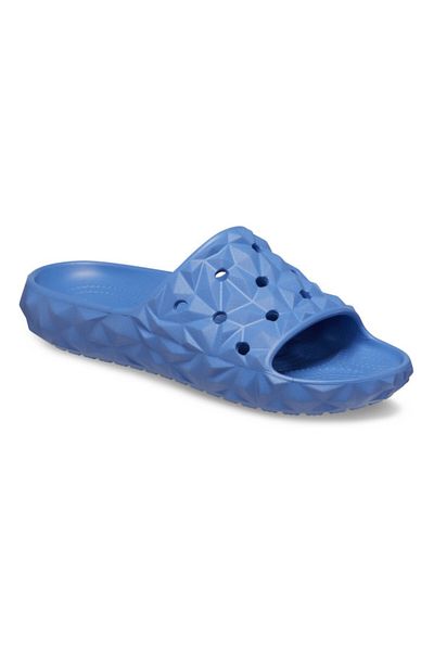 Crocs Classic Geometric Slide v2 Slippers 41-42 EU - M8/W10 US Blue - Elemental Blue