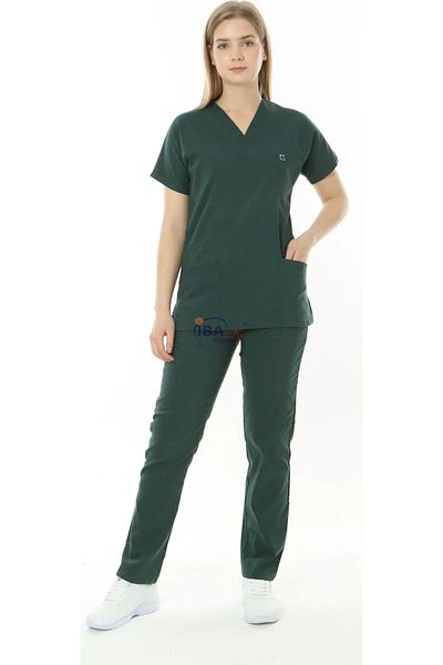 İBA MEDİKAL Costum medical unisex FlexCool verde vânător