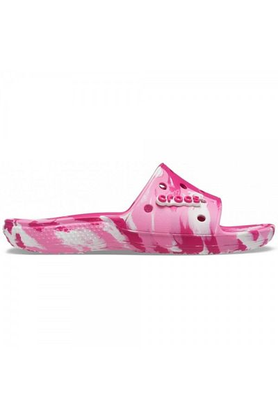 Crocs Classic Crocs Marbled Slide Slippers 41-42 EU - M8/W10 US Pink - Candy Pink/Pink Lemonade
