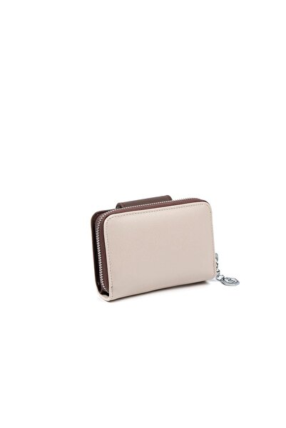 Silver Polo Silver & Polo Beige - Maro SP935 Portofel și suport pentru carduri pentru femei