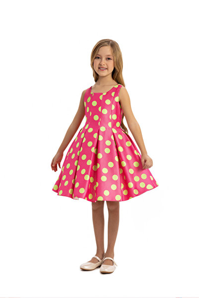 Pamina Polka Dot Girl's Dress
