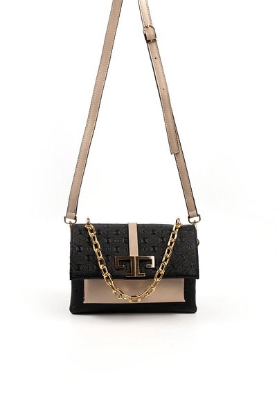Silver Polo Silver & Polo Black - S.nut SP1148 Geantă crossbody pentru femei