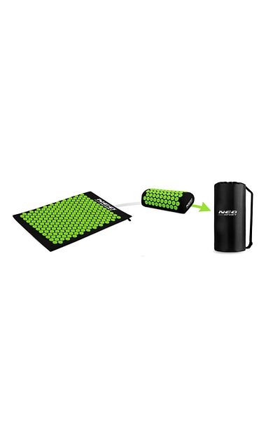 ideal STORE Covoras de Presopunctura NeoRelax idealStore, Tehnologie Heat-Press, Husa Detasabila, Saculet de Dep