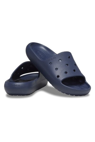 Crocs Papuci Classic Slide V2 - Bleumarin
