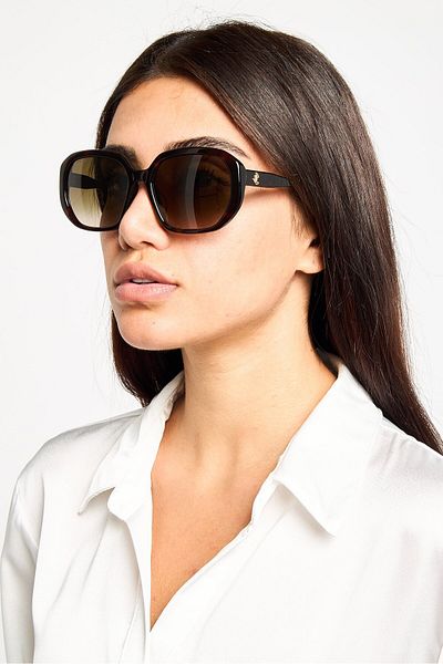 Jimmy Choo Women KARLYFS Square Sunglasses, Brown