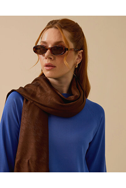 SCL Kazayağı Desenli Şal