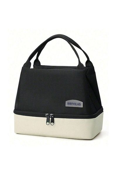 The Casius. Portable lunch bag made of polyester for school, office, travel, Duo model, 20 x 14 x 24 cm, color b