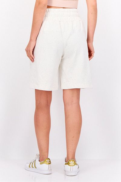 Puma Women Sportswear Fit Brand Logo Outdoor Shorts, Off White