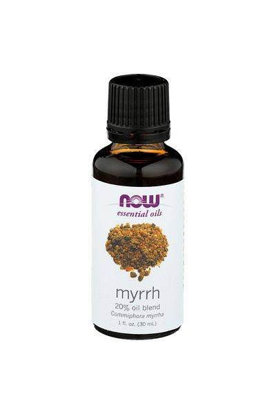 Now Foods Myrrh Essential Oil Blend – 20% Myrrh in Jojoba Oil – 1 fl oz (30 ml)