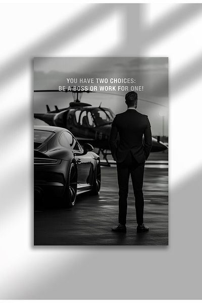 21mxm Motivational Canvas Poster, GT-R Night Drive Art, "Crave Success" Quote, Fuel Your Hustle 2025
