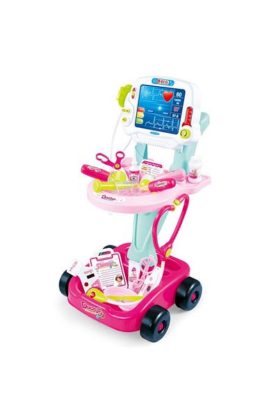 ALİBEİBEİ Doctor set with lights and 18 accessories, Alibeibei
