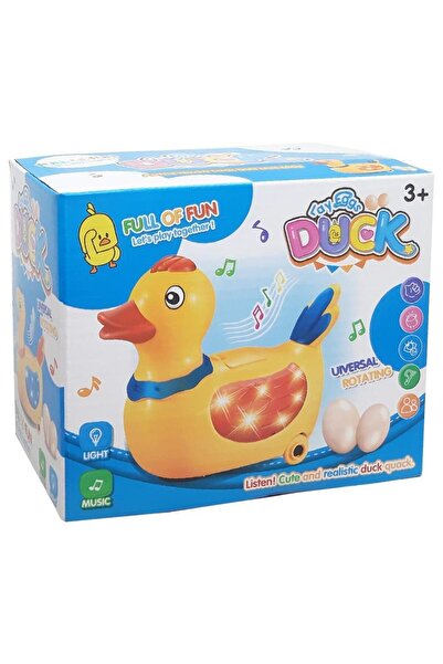CANALI Oyuncak Işıklı Sesli Pilli Yumurtlayan Ördek 2283