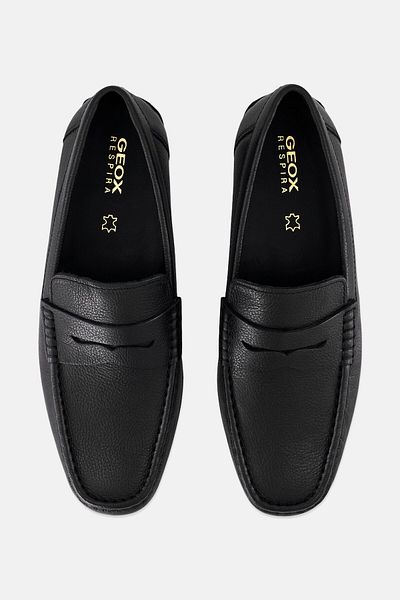 Geox Men Kosmopolis Slip On Loafers, Black