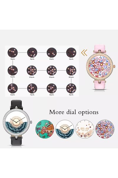 ideal STORE Smartwatch SelectWatch IdealStore, 1.32 inch touch screen, Call answering, Speaker and microphone i