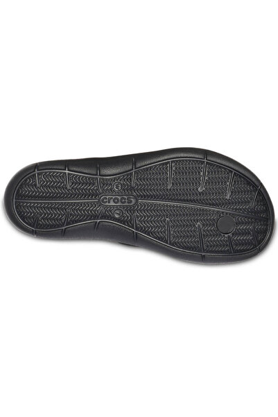Crocs Women's Swiftwater Flip Flops - Black