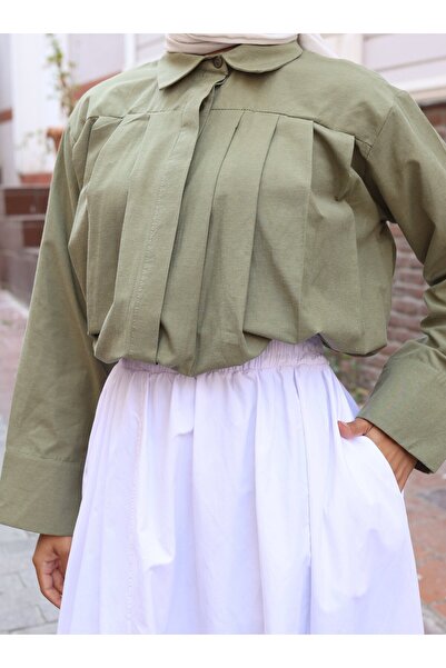 VAV ΚΟΝΤΟ ΠΙΧΟΥ ΠΟΥΚΑΜΙΣΟ - Χακί - Vav