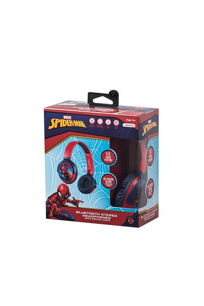 Marvel سماعات رأس سبايدر مان بلوتوث مع أكواب دوارة (MV-9966-SM2)