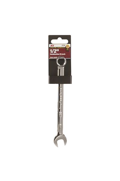 ACE Non-Slip Comfort Grip Ergonomic Handle Mirror Finish Combination Wrench