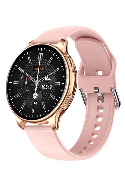 ideal STORE Yolo GOLD IdealStore Full HD Smartwatch, 1.32 Inch Screen with 360x360 Resolution, Blood Pressure Monitoring